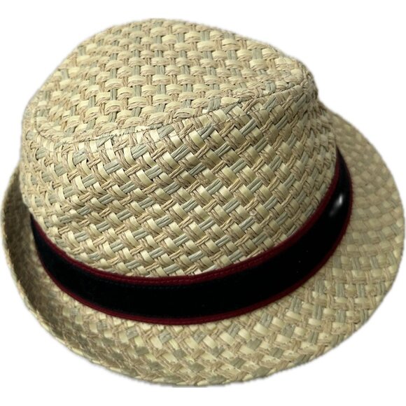 Goorin Bros Straw Fedora Hat Men’s M - Picture 6 of 8